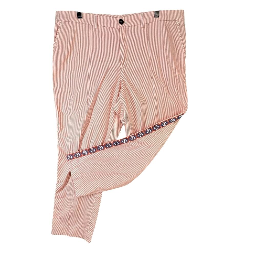 Bogner Pants Womens XL US 14 Striped Side Embroidered Outdoors Gorpcore Travel